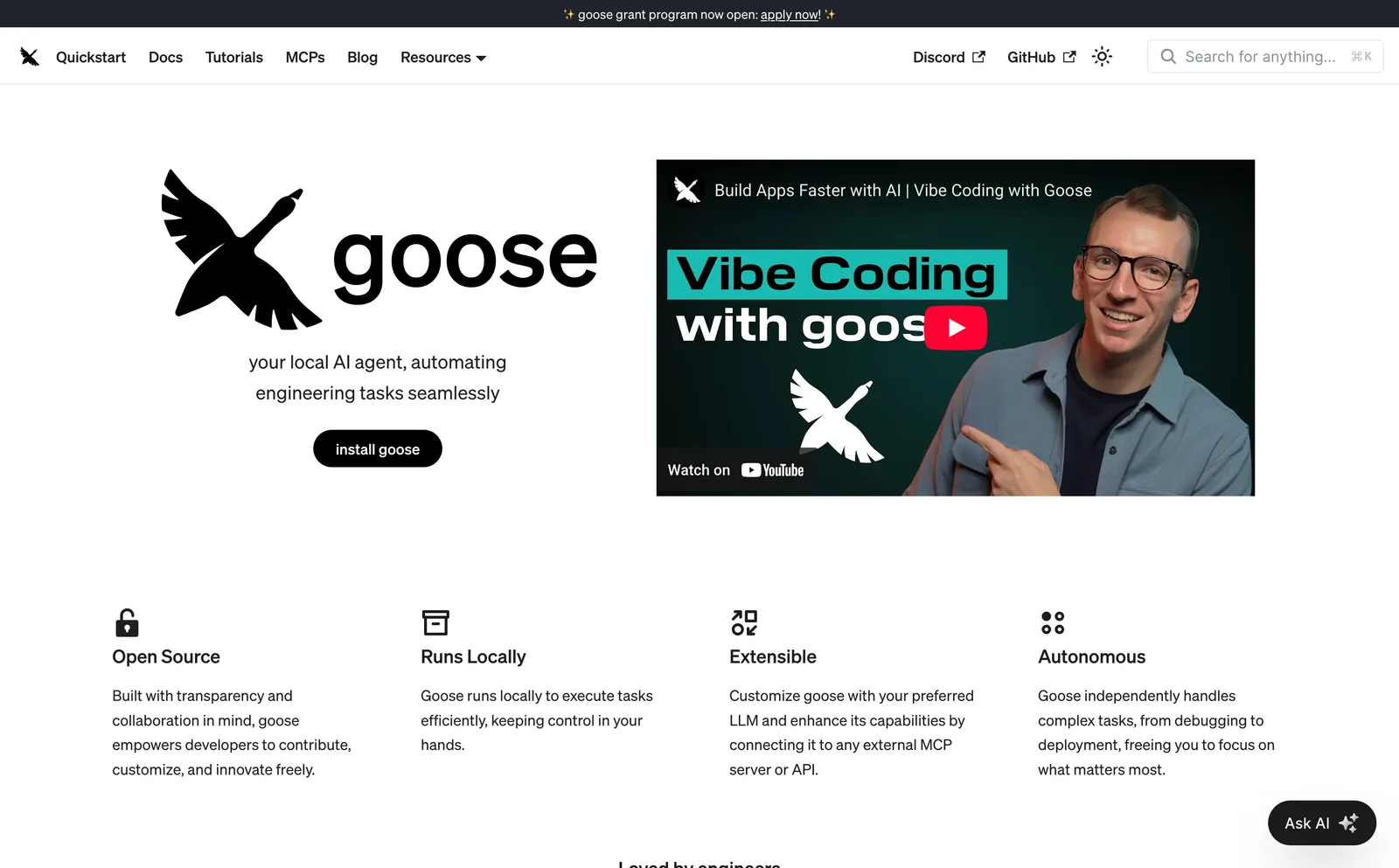 goose by block