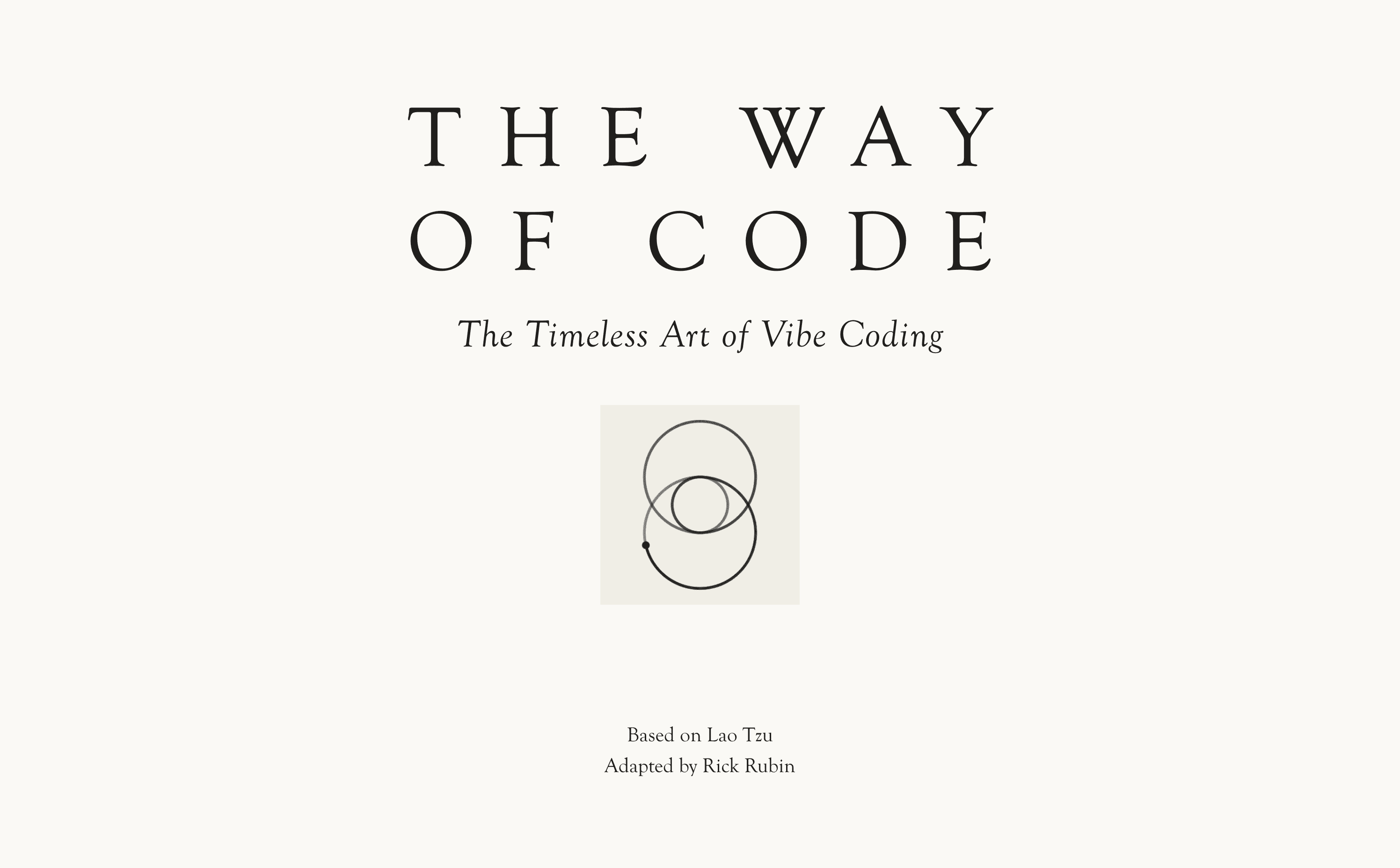 The Way of Code | Rick Rubin