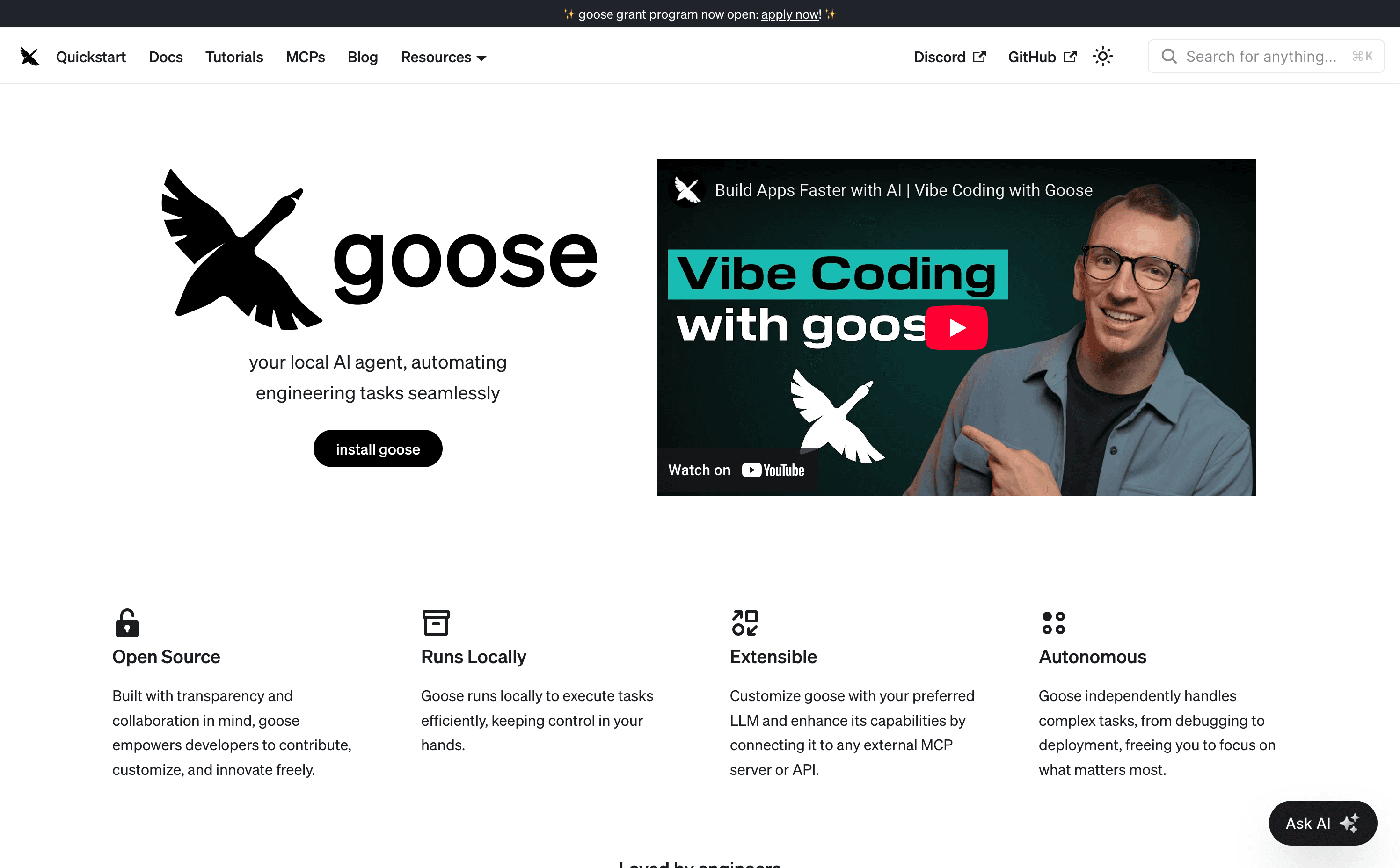 goose by block